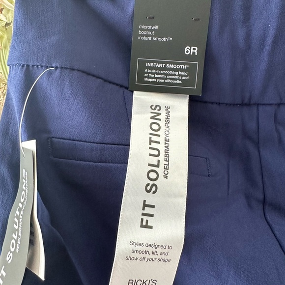 Ricki’s blue stretch pants size 6 - Picture 2 of 2